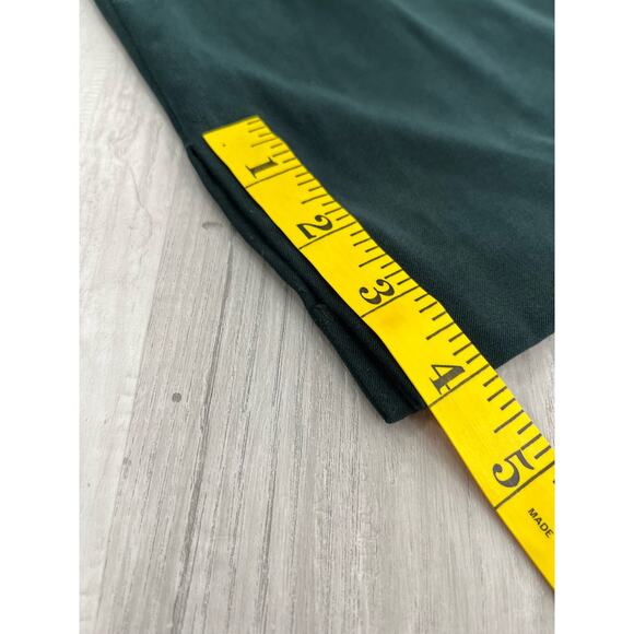 Vintage DBY Green Suede Back Zip Mini Skirt 90s Y2K 7/8 - Picture 10 of 10